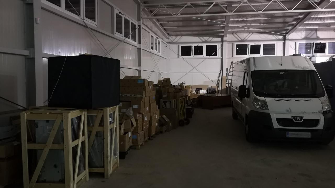 We are moving to a larger warehouse